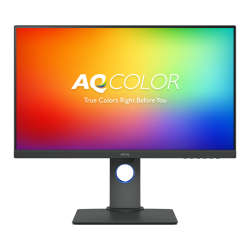 BenQ 明基 PD2700U 27英寸4K超高清 三边窄边框HDR 旋转升降壁挂IPS屏 智慧调光爱眼99%sRGB电脑显示器