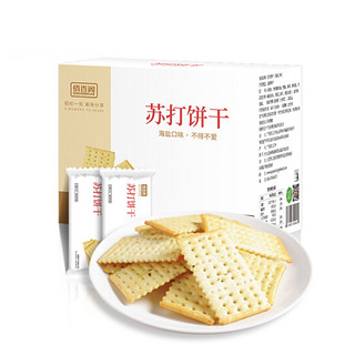 俏香阁  苏打 饼干整箱 1kg/盒 *7件