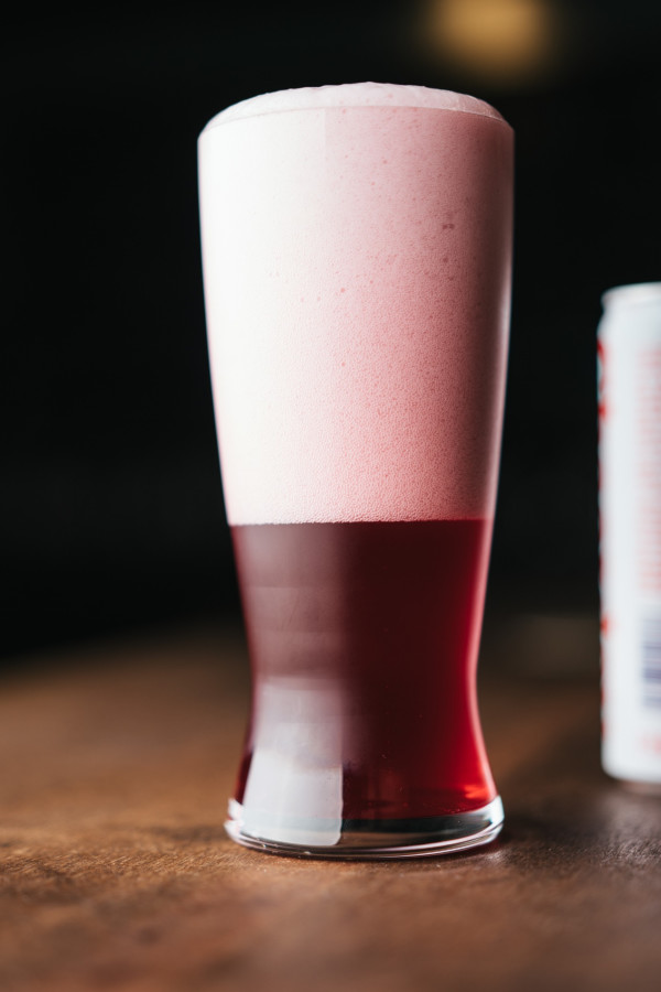 干杯千岛湖樱桃啤酒试饮