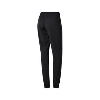 Reebok锐步官方 运动健身 TS WOVEN PANT 女子 训练长裤  FKT97 DP5660-黑色 A/S