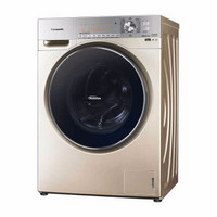 松下（Panasonic）10公斤大容量 光动银除菌 节能变频 滚筒洗衣机 XQG100-E155K