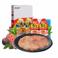 伊纳宝猫零食营养膏糊罐头幼猫成孕猫增肥流质湿粮日本猫鲜包 鸡肉味30g*24条盒装