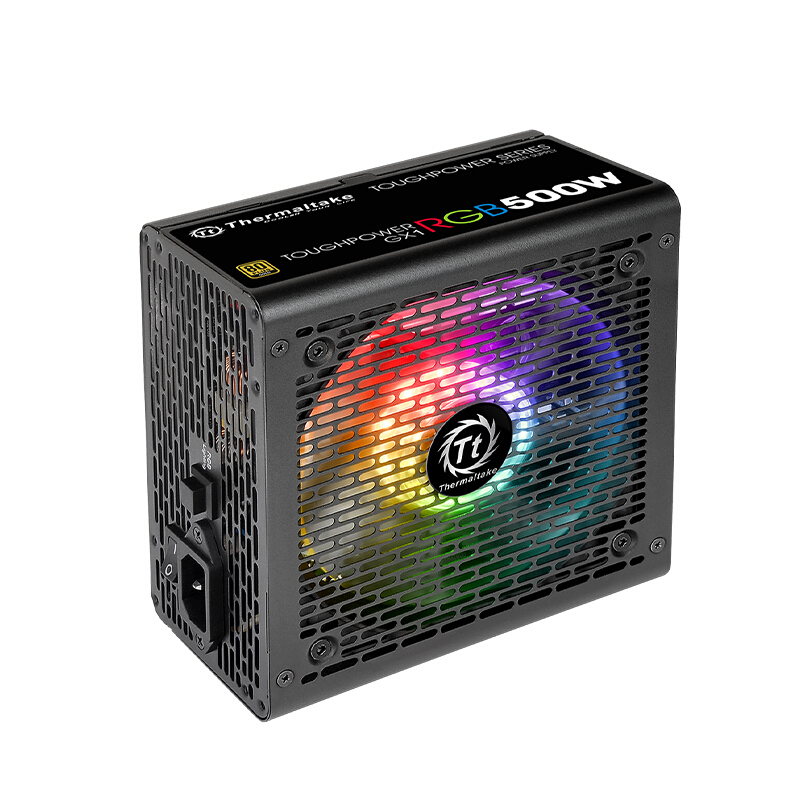 Thermaltake 曜越 TOUGHPOWER GX1 RGB 500 金牌（90%）非模组ATX电源 500W