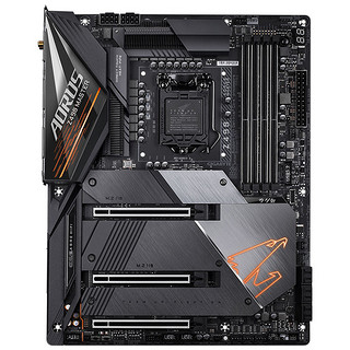 GIGABYTE 技嘉 Z490 AORUS MASTER ATX主板（Intel LGA1200、Z490）