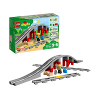LEGO 乐高 Duplo 得宝系列 10872 火车桥梁与轨道 *3件