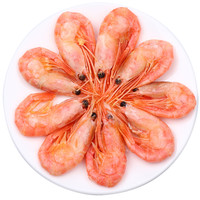 海皇湾 北极甜虾 2kg 单只6-8cm