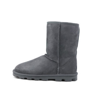 UGG 冬季女士雪地靴经典短靴（基础款）商务靴 5835-3 GREY | 灰色 36