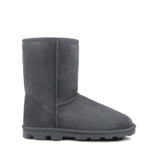 UGG 冬季女士雪地靴经典短靴（基础款）商务靴 5835-3 GREY | 灰色 36