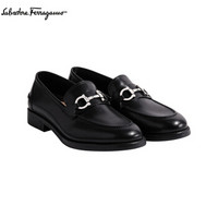 Salvatore Ferragamo 菲拉格慕 经典款男士黑色牛皮革便鞋 0704229_3E _ 85