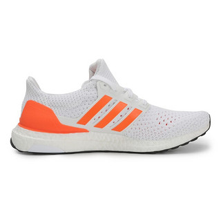 adidas 阿迪达斯 UltraBOOST 中性跑鞋 EG8077 亮白/警报红荧光 41