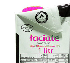 Laciate  3.8%全脂纯牛奶 1L*12盒