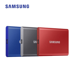 SAMSUNG 三星 T7 移动固态硬盘 PSSD 2TB