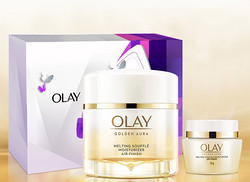 玉兰油（OLAY）空气感熬夜霜50g护肤品套装化妆品礼盒（赠熬夜霜60g