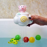 KIDNOAM 衾美 洗澡玩具 沐浴云朵花洒