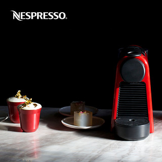 NESPRESSO 意式进口全自动家用小型胶囊咖啡机组合含50颗胶囊