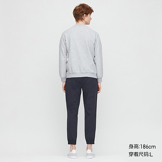 UNIQLO 优衣库 男士EZY束脚运动休闲裤 4423065 黑色 XS