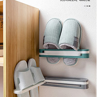 可折叠拖鞋架浴室卫生间收纳神器免打孔壁挂挂式墙壁放鞋子置物架