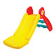 费雪(Fisher Price)男孩女孩室内玩具智醒宝贝二合一滑梯篮球架儿童多功能可折叠小型滑滑梯篮球架组合儿童