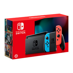 Nintendo 任天堂 Switch NS掌上游戏机 日版 红蓝主机 长续航加强版