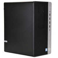 HP 惠普 EliteDesk 880G3 Q270 20英寸 台式机 银黑色(酷睿i7-7700、2GB独显、8GB、1TB HDD、风冷)