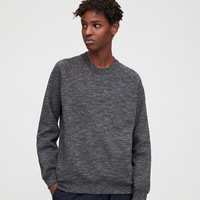 UNIQLO 优衣库 男士弹力运动衫424223 深灰色 M