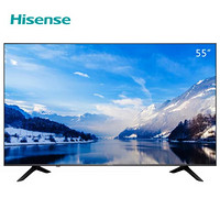 Hisense 海信 E3系列 H55E3A 55英寸 4K超高清液晶电视 黑色