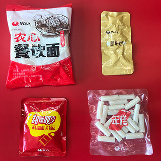 NONGSHIM 农心 甜辣双享川香麻辣年糕拉面锅330g袋装 速食方便面 网红熬夜宵