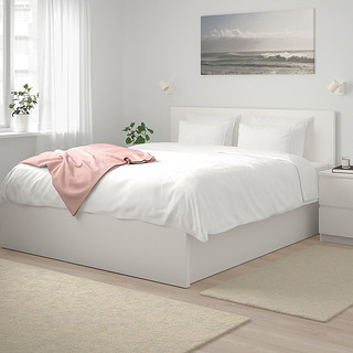 IKEA 宜家 IKEA00000419S MALM 马尔姆 高箱气压床 白色 150*200cm