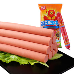 优级双汇王中王火腿肠即食零食小吃早餐烤香肠60g10支7件