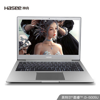 Hasee/神舟 优雅 X3上网轻薄时尚超极本13.3英寸PCIE固态IPS学生手提4G内存固态硬盘便携办公笔记本电脑