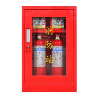 商品中伟消防柜消防器材工具柜应急灭火器置放柜展示柜800*500*250mm