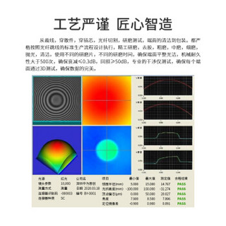 博扬（BOYANG）BY-45111SM 电信级光纤跳线sc-sc 45米 单模单芯 低烟无卤环保网线光纤线 收发器尾纤