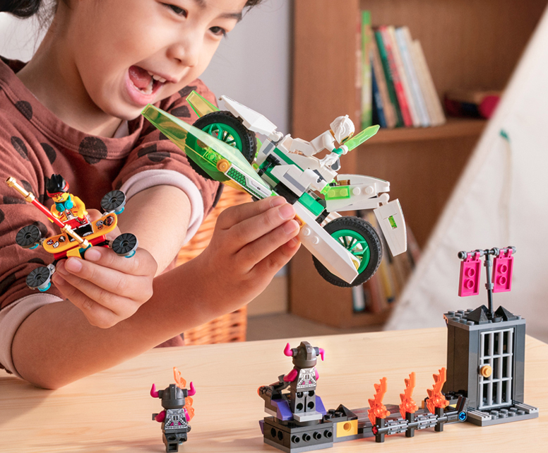 lego乐高悟空小侠系列80006龙小骄飞车