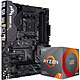 华硕TUF GAMING X570-PLUS (WI-FI)主板+AMD 锐龙7(r7) 3800X CPU处理器 板U套装 CPU主板套装