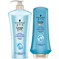 Schwarzkopf 施华蔻 水凝胶原洗护套装（洗发水600ml 护发素400ml）