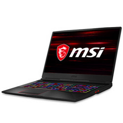 微星(msi)GE75 17.3英寸AI智能游戏本笔记本电脑(240Hz电竞屏 i7-9750H 8G*2 1T+512G SSD RTX2060 6G )