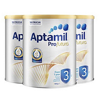 3罐Aptamil 澳大利亚 爱他美 白金版奶粉3段 1岁以上