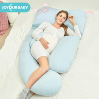 佳韵宝(Joyourbaby)U型萌趣孕妇枕孕妇抱枕护腰侧睡枕侧卧枕多功能孕妇睡觉神器靠枕用品 萌趣蓝猪
