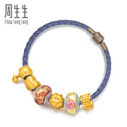 Chow Sang Sang 周生生 Charme Murano Glass 86032B 串珠手链