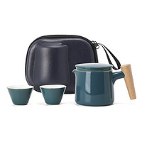 木杰 陶瓷旅行茶具