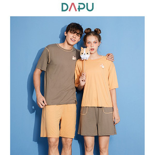 DAPU 大朴  AE2F12208 薄款短袖短裤套装