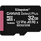 百亿补贴：Kingston 金士顿 CANVAS Select Plus TF储存卡 32GB