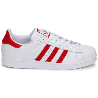 adidas Originals SUPERSTAR 中性休闲运动鞋 EF9237 白色/红色 36