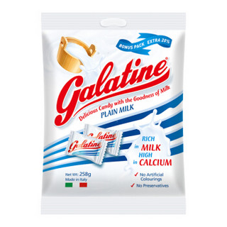 京东PLUS会员：Galatine 佳乐定 奶片 牛奶糖奶贝糖原味  258g/袋 *5件