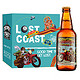 LOST COAST 迷失海岸 迷雾快艇双倍IPA啤酒 355ml*6瓶