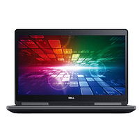 DELL 戴尔 Precision 7720 17.3英寸 黑色(至强E3-1535M、P4000 8G、32GB、256GB SSD、2TB HDD、1080P）