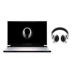 外星人Alienware m17 17.3英寸眼球追踪笔记本电脑(i7-9750H 16G 1T固态 RTX2080MQ)+AW510H耳机