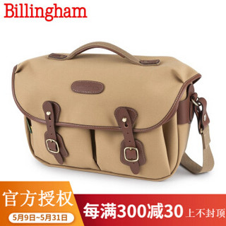 白金汉（Billingham）Hadley Pro 2020新款专业单肩单反徕卡微单摄影相机包 卡其帆布/棕褐色皮 505133-70