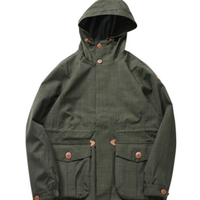 AIRTEX 亚特 AT1A18M9029-BTW 男士户外冲锋衣