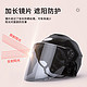 QINQ 摩托车头盔 ABS材质 半盔